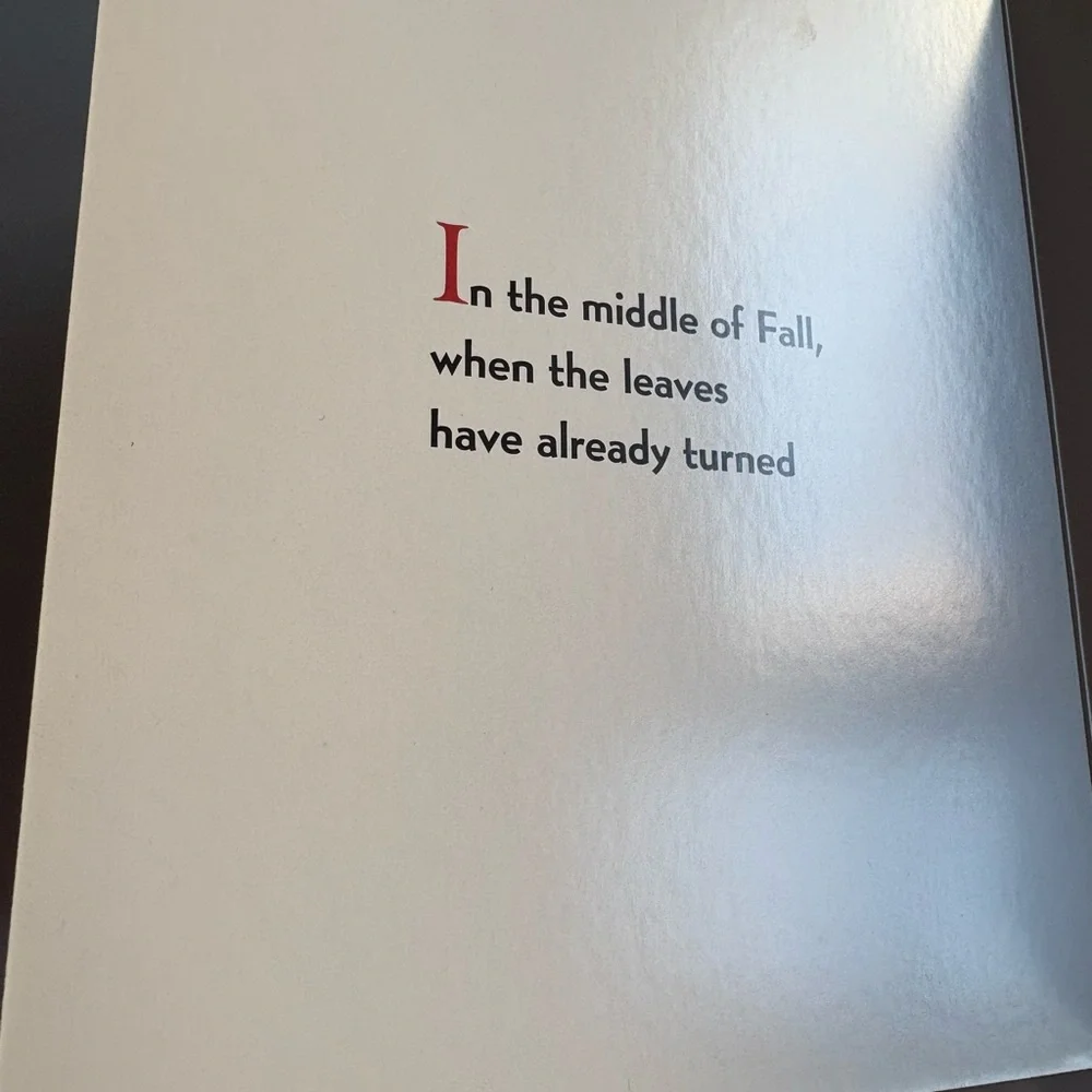In the Middle of Fall Book
